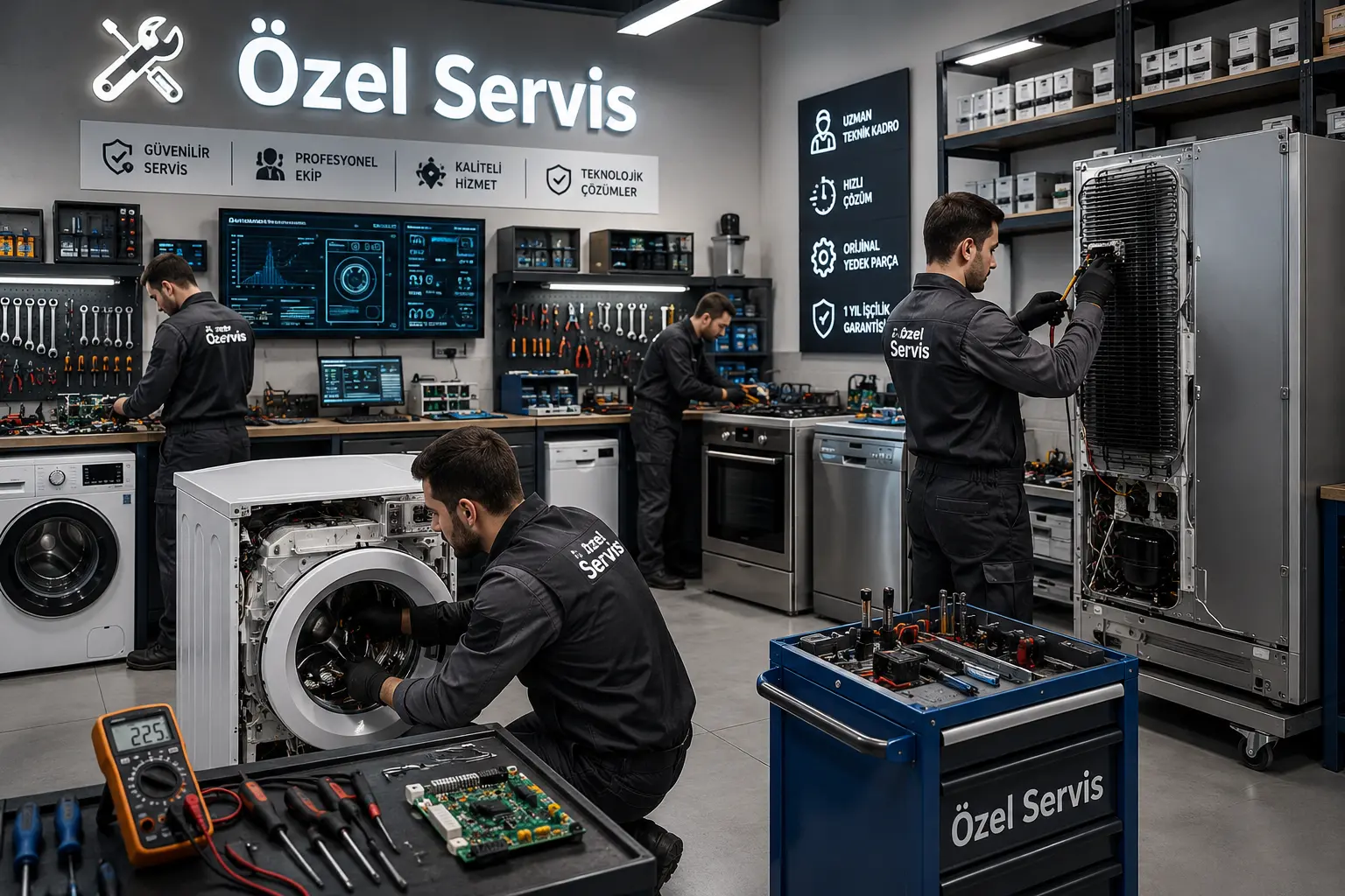 Kalite ve Güven Eşliğinde Manisa Kasap Dolabı Servisi Hizmeti